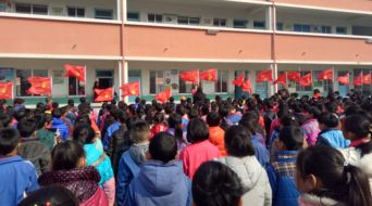 感恩在心，与爱同行——莱州市沙河镇中心小学与大王小学联合开展感恩教育主题活动